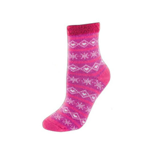 Wholesale Yaktrax Aloe Cabin Calzini con Aloe Vera Colore Rosa Motivo Fiocco 1 paio | Carsha