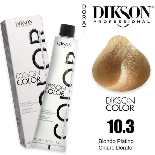 Dikson Dikson color 120 ml 10.3 biondo platino chiaro dorato