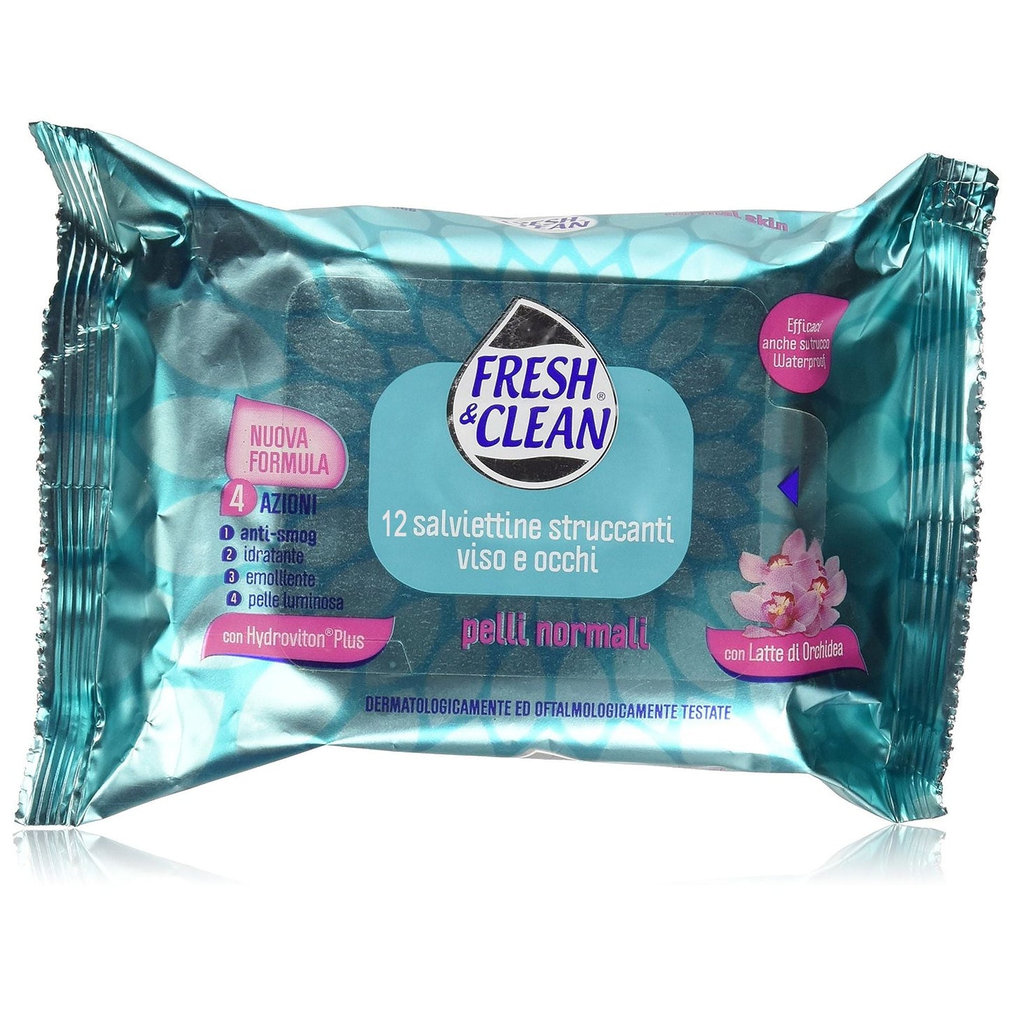 Fresh & clean  Fresh e Clean Salviettine Struccanti Pelli Normali - 12pz
