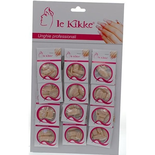 Wholesale Le kikke card 12 buste 24pz unghie naturali | Carsha