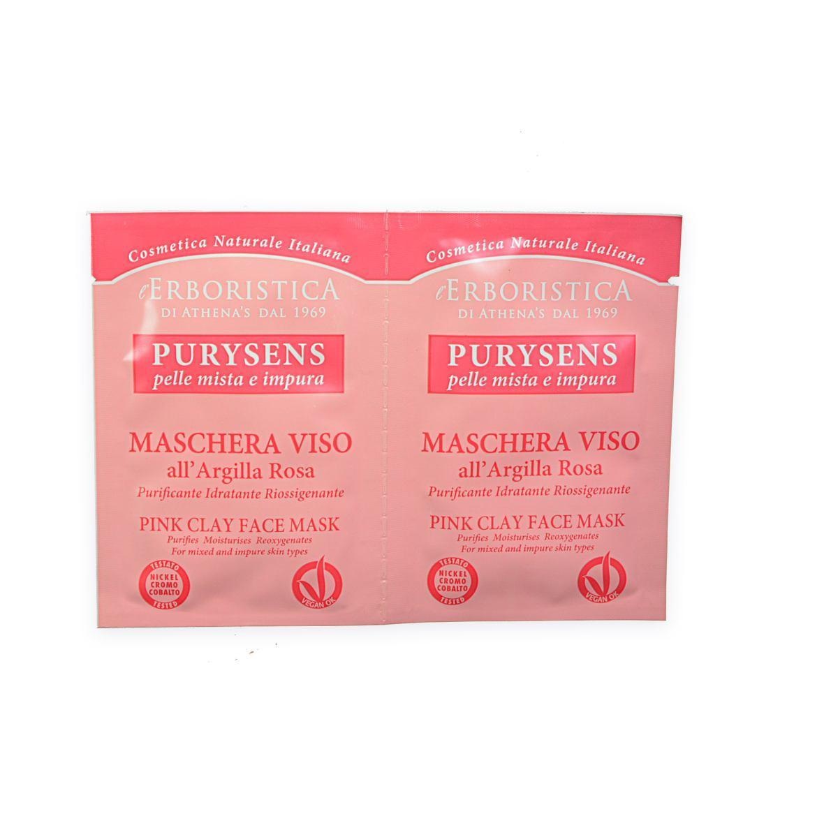 Wholesale L'erboristica maschera monodose argilla rosa purysense 20 ml | Carsha