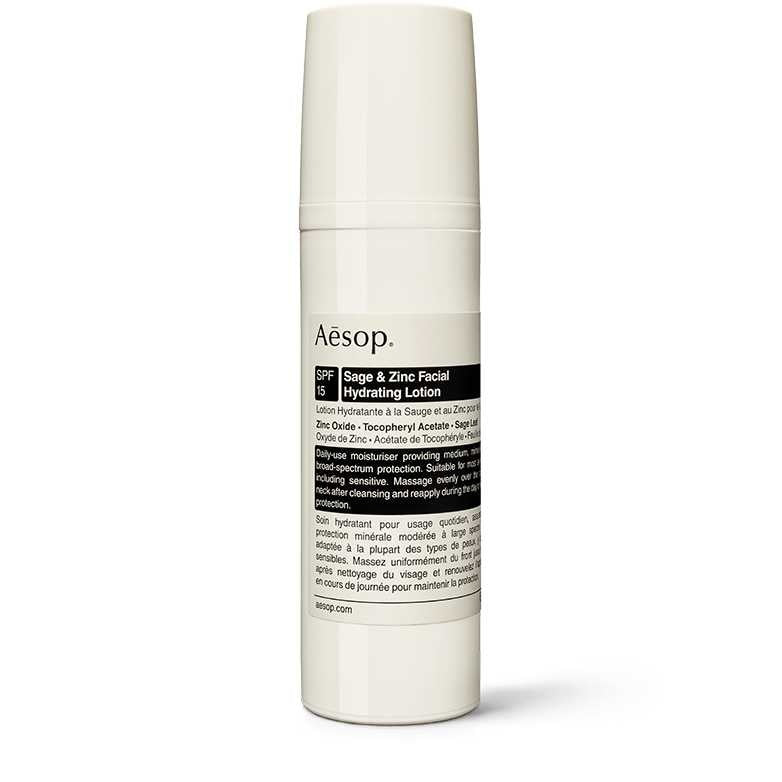 Wholesale Aesop Sage and Zinc Lozione viso idratante 50ml | Carsha