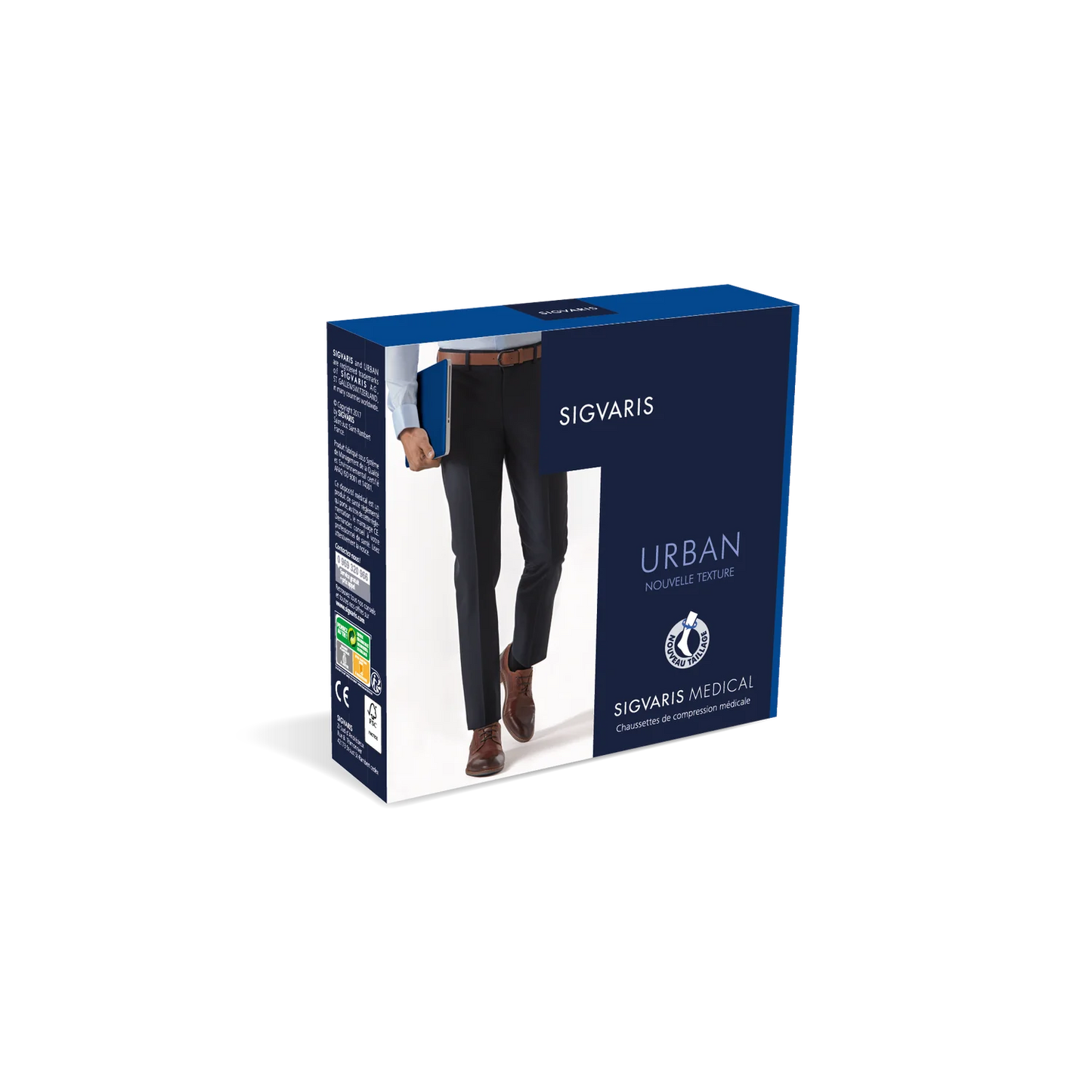 Wholesale Sigvaris Urban New Calzini di Contenimento per Uomo Normale Grigio Chiaro S | Carsha
