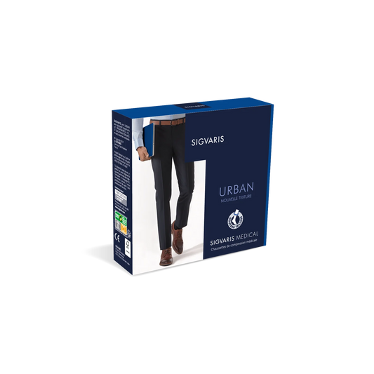 Wholesale Sigvaris Urban New Calzini di Contenimento per Uomo Normale Grigio Chiaro S | Carsha
