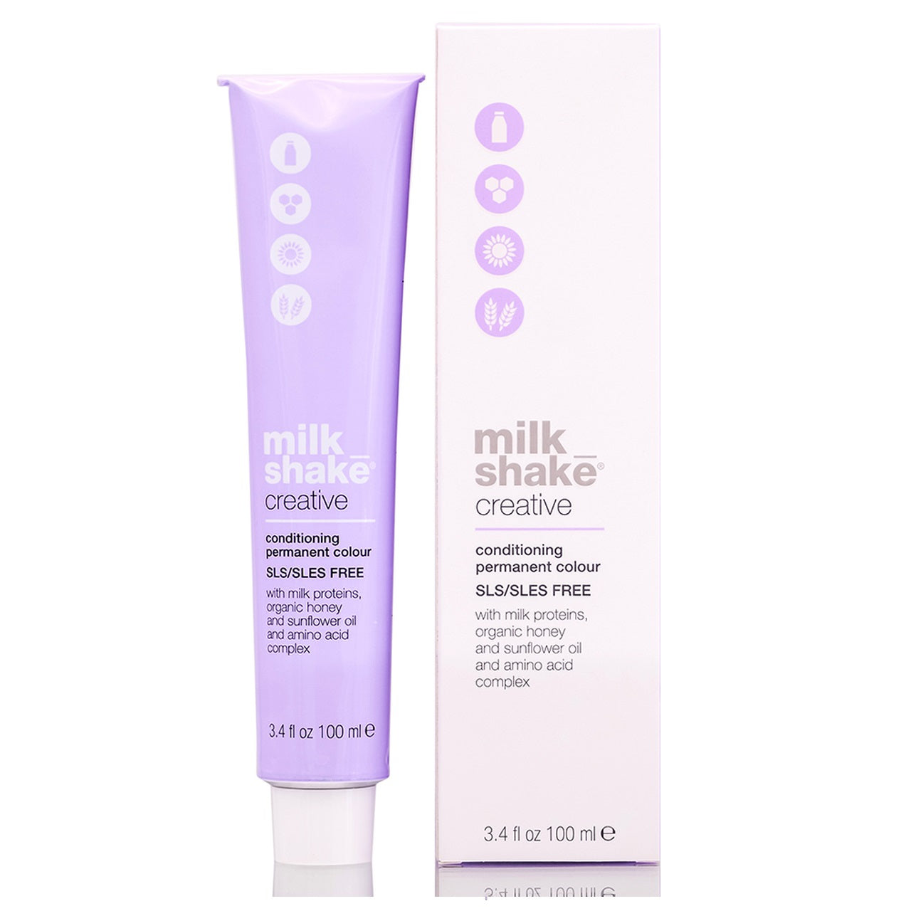 Wholesale Milk Shake Creative - 100 ml Tintura Crema capelli 5,43 | 5CG || Bronzo oro rame chiaro | Carsha