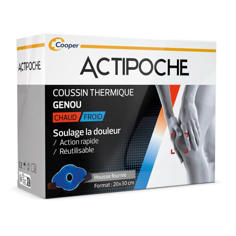Cooper Actipoche Chaud-Froid Genou 20x30 cm
