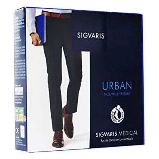 Wholesale Sigvaris Urban New Calzini di Contenimento per Uomo Lungo Grigio Antracite S | Carsha