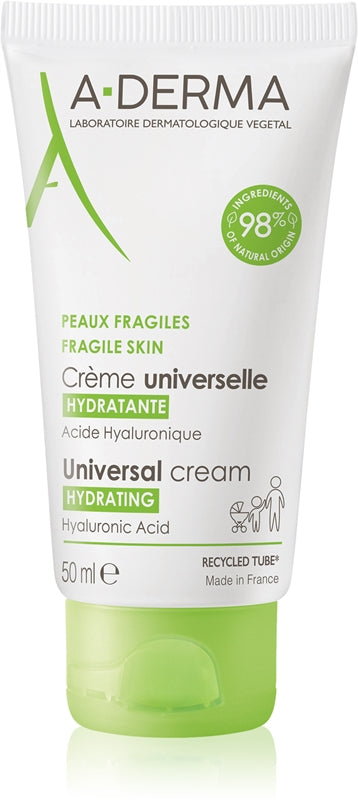 A-Derma Crema Idratante Universale 50ml Formato Viaggio