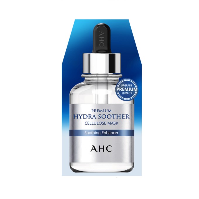 Wholesale A.H.C - Premium Hydra Soother Cellulose Mask - 5pc | Carsha
