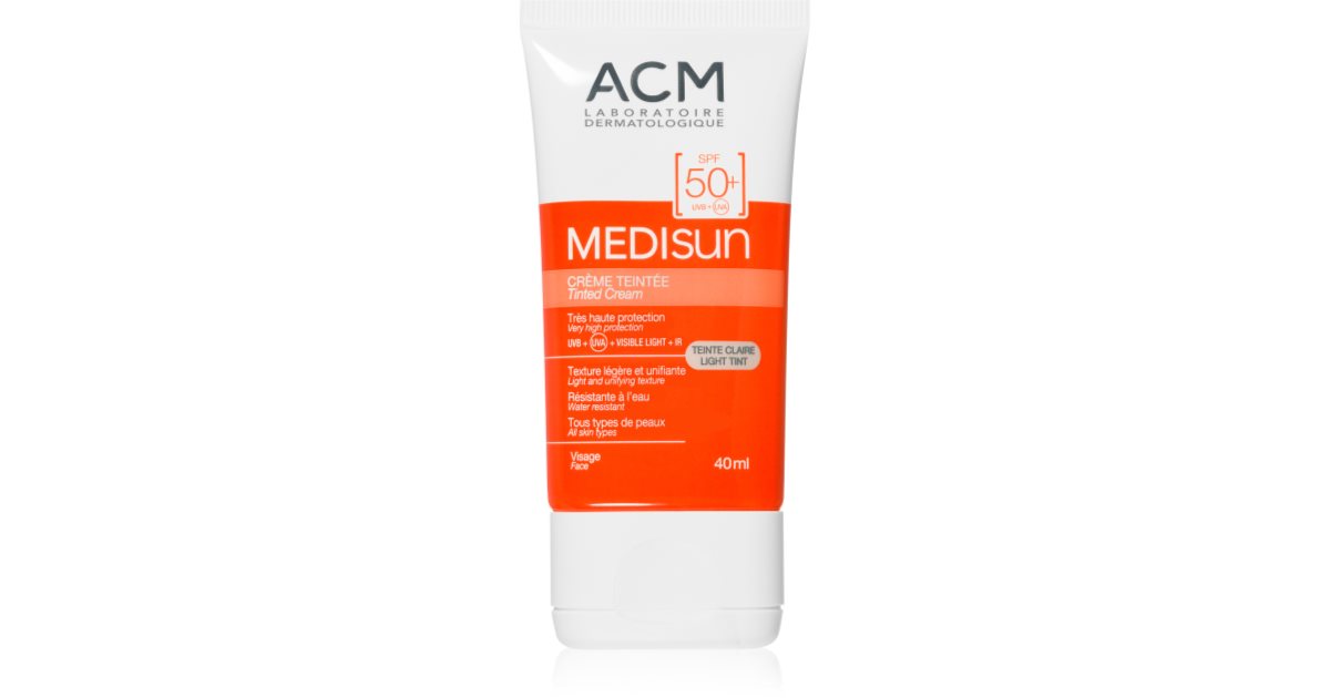 ACM Medisun Crema Solare Colorata (tonalità chiara) SPF50+ 40ml