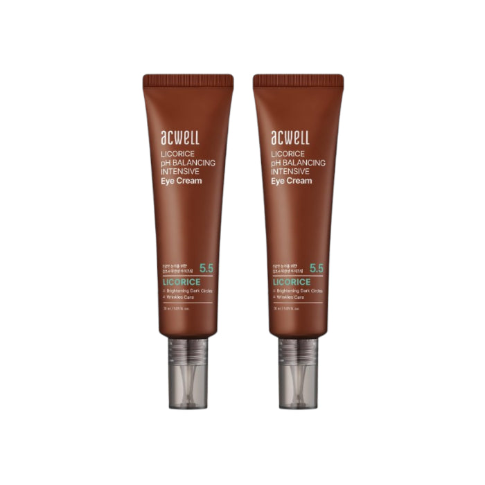 Wholesale ACWELL - Licorice pH Balancing Intensive Eye Cream - 30ml 2ea Set | Carsha