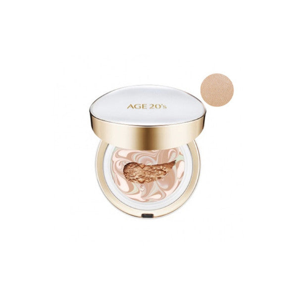 Wholesale Age 20's - Signature Essence Cover Pact Long Stay with Refill -14g/one - No.23 Medium Beige | Carsha