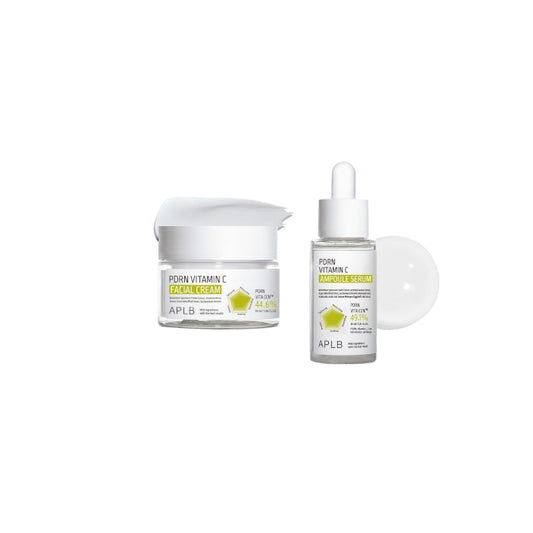 Wholesale APLB - PDRN Vitamin C Ampoule Serum - 40ml & Facial Cream - 55ml Set | Carsha