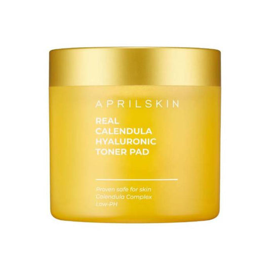 Wholesale Deal APRILSKIN - Real Calendula Hyaluronic Toner Pad - 60pads | Carsha