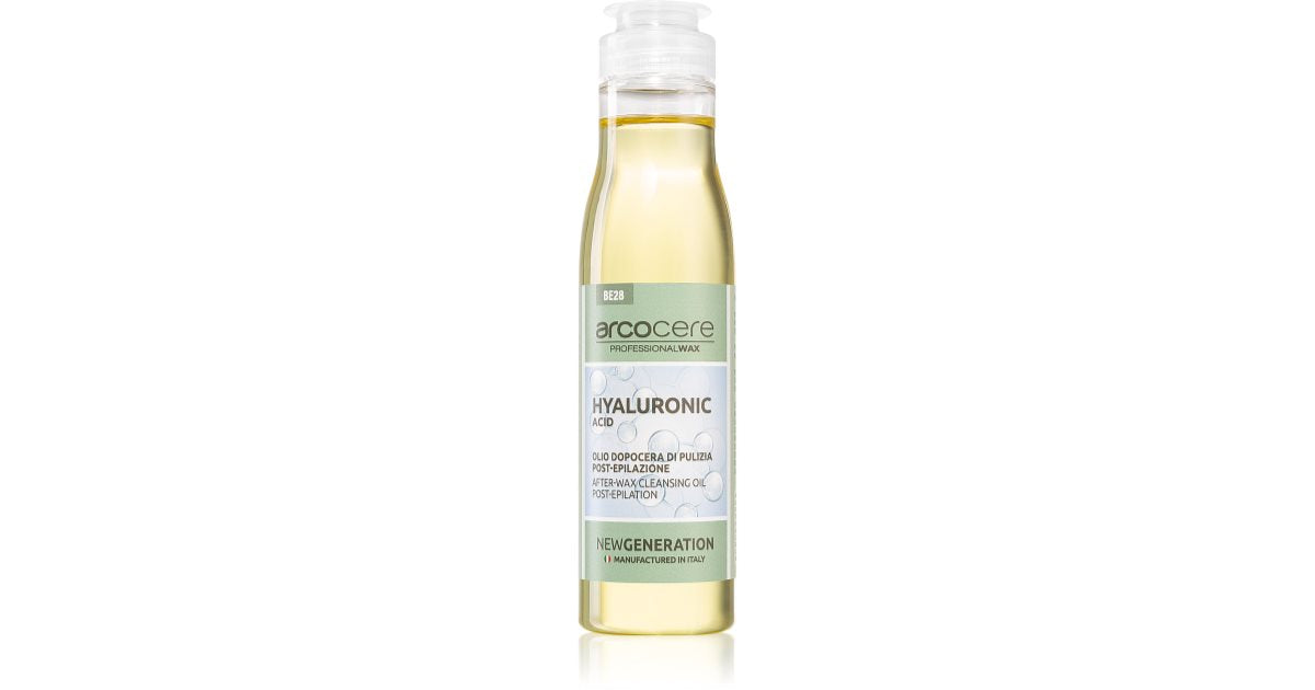 Arcocere Olio detergente lenitivo dopo epilazione Acido Ialuronico (After-Wax Clean sing Oil) 150 ml