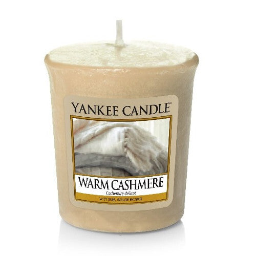 Yankee Candle Candela votiva profumata Cashmere caldo 49 g