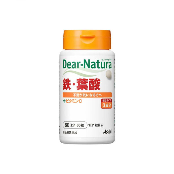 Wholesale Asahi - Dear Natura Iron And Folic Acid 60 Days Supply - 60 tablets | Carsha