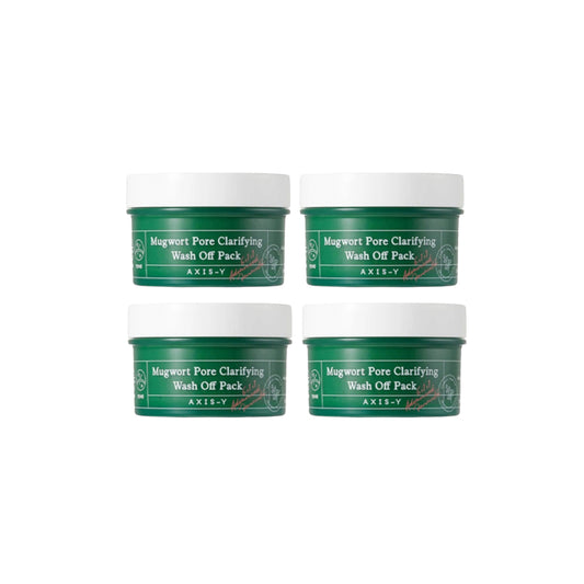 Wholesale AXIS-Y - Mugwort Pore Clarifying Wash Off Pack - 100ml 4ea Set | Carsha