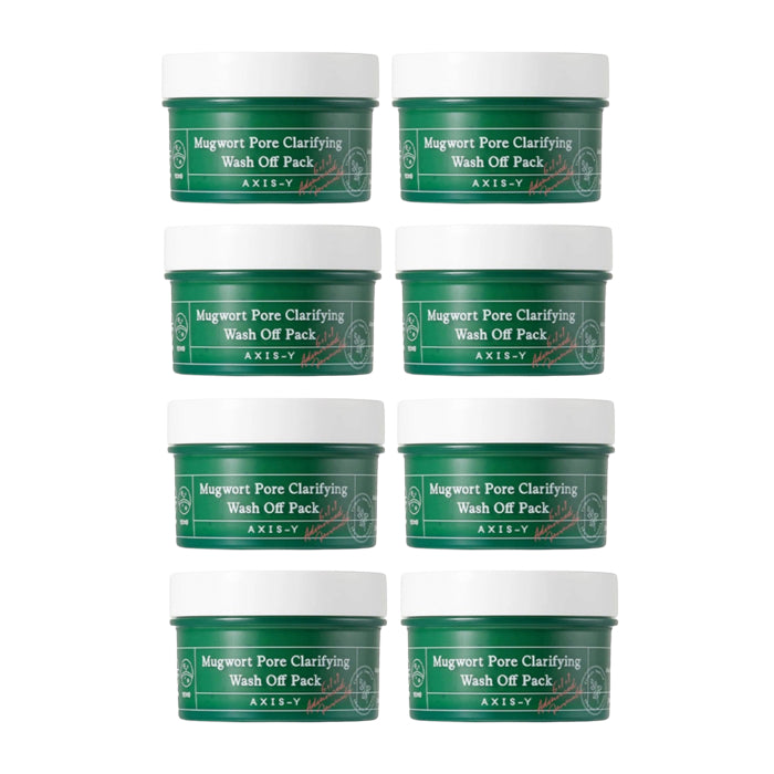 Wholesale AXIS-Y - Mugwort Pore Clarifying Wash Off Pack - 100ml 8ea Set | Carsha