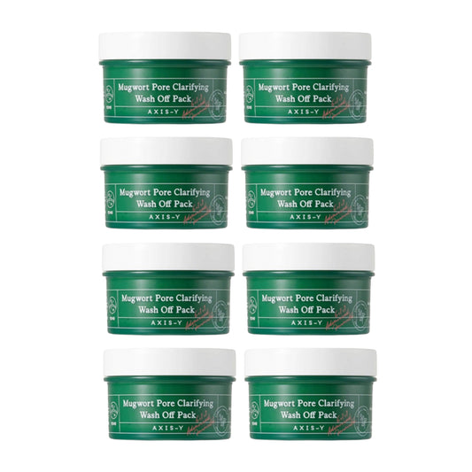 Wholesale AXIS-Y - Mugwort Pore Clarifying Wash Off Pack - 100ml 8ea Set | Carsha