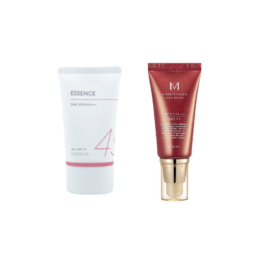 Wholesale Missha Essence Sun X M Perfect Cover BB cream # 23 Set | Carsha