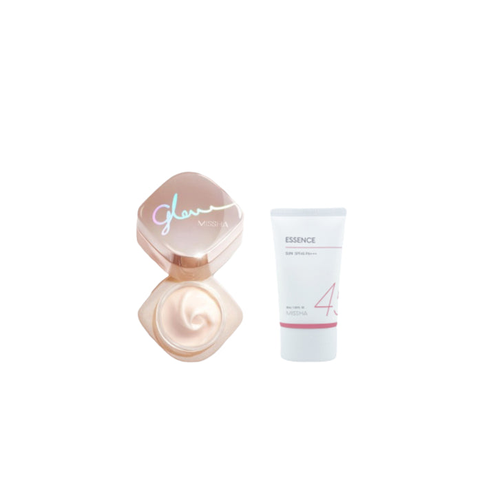 Wholesale MISSHA - All Around Safe Block Essence Sun SPF45 PA+++ - 50ml X MISSHA - Glow Skin Balm - 50ml | Carsha
