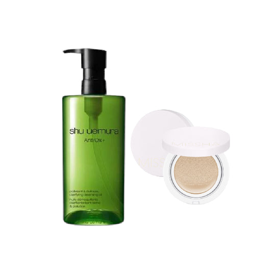 Wholesale Missha X Shu Uemura Magic Cushion Cover Lasting - No.21 X Shu Uemura - Anti/Oxi+ Pollutant & Dullness Clarifying Cleansing Oil | Carsha