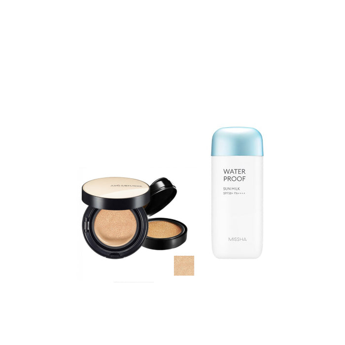 Wholesale MISSHA - All-Around Safe Block Waterproof Sun Milk SPF 50+/PA++++ - 70ml X Jung Saem Mool - Essential Skin Nuder Cushion -... | Carsha