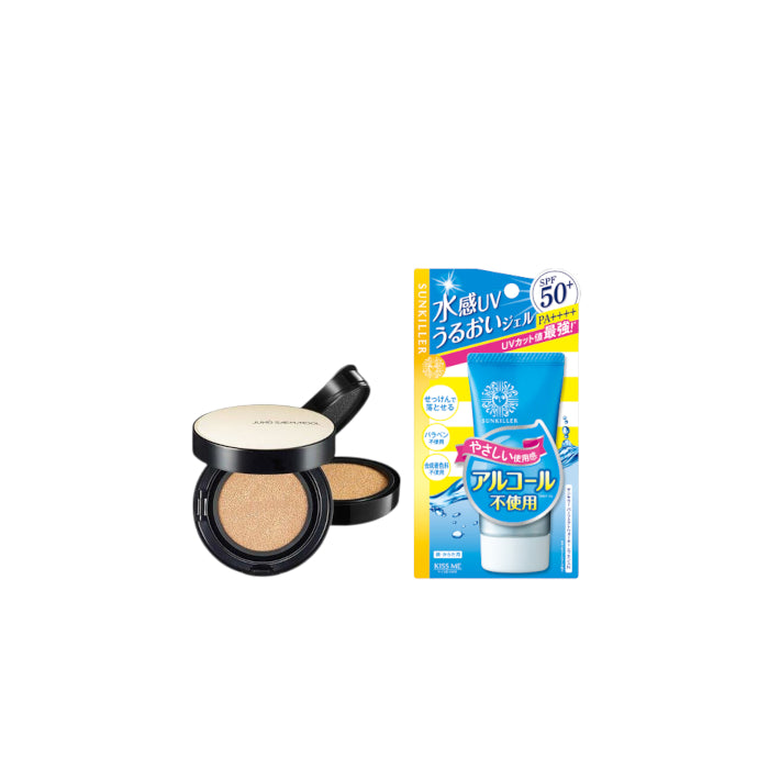 Wholesale ISEHAN - Kiss Me Sunkiller Perfect Water Essence SPF50+ PA++++ - 50g X Jung Saem Mool - Essential Skin Nuder Long Wear Cushion | Carsha