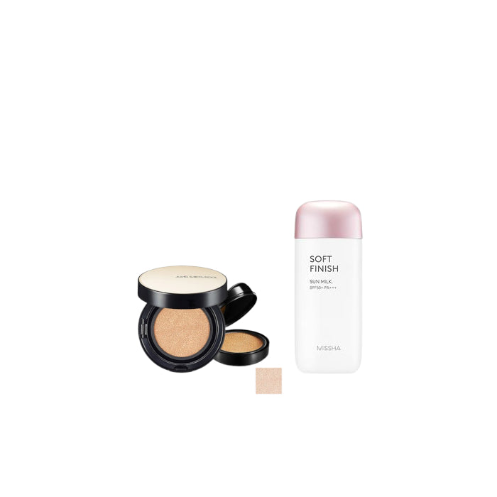 Wholesale MISSHA - All-Around Safe Block Soft Finish Sun Milk SPF50+ PA+++ - 70ml X Jung Saem Mool - Essential Skin Nuder Long Wear... | Carsha
