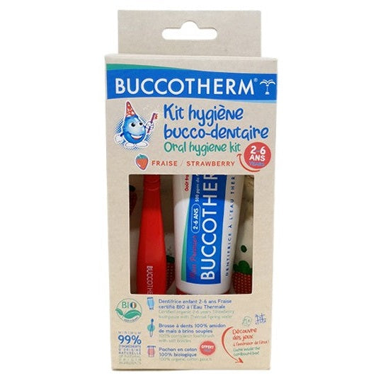 Wholesale Buccotherm Kit Igiene Orale Bambino 2-6 anni Fragola | Carsha