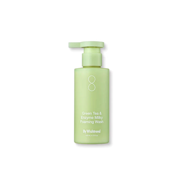 ByWishtrend - Green Tea & Enzyme Milky Foaming Wash - 140ml