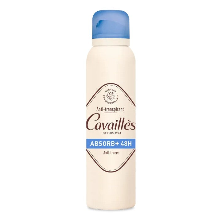 Cavaillès - Absorb+ 48H - Antitracce - Deodorante Spray 150 ml