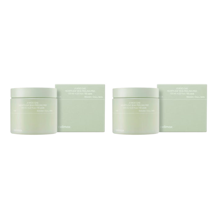 Wholesale CELIMAX Heartleaf BHA Peeling Pad - 60pcs 2ea Set | Carsha
