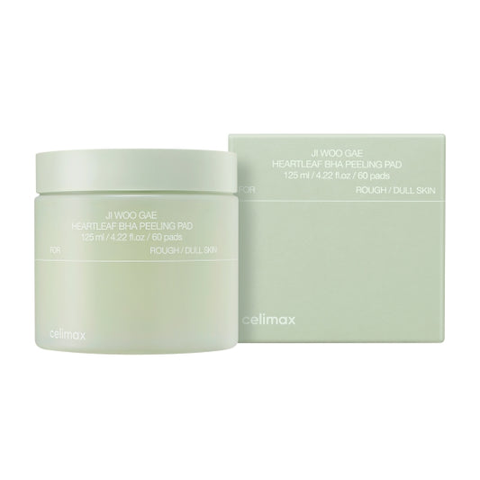 Wholesale CELIMAX - Ji Woo Gae Heartleaf BHA Peeling Pad - 60pcs | Carsha