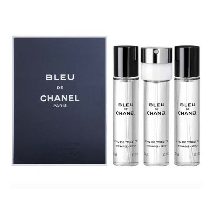 Wholesale Chanel Bleu De Chanel - Eau De Toilette Uomo 3 x 20 mL - Volume: 60 ml | Carsha