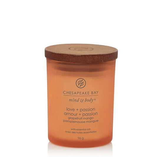Chesapeake bay Bicchiere candela profumata piccolo Love & Passion 96 g