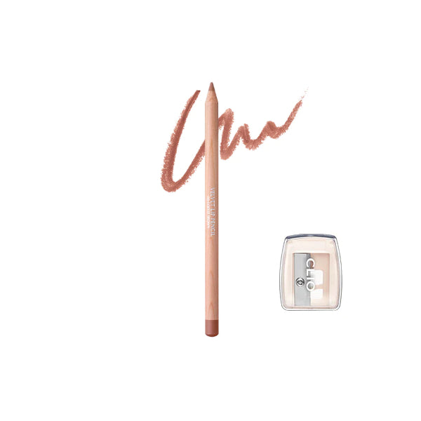 Wholesale CLIO - Velvet Lip Pencil Set - 1 set 2 items - 03 Coffee Brown | Carsha
