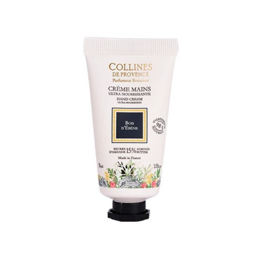 Wholesale Colline di Provenza Crema Mani Ultra Nutriente Legno d'Ebano 30ml | Carsha