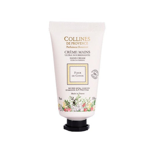 Wholesale Colline di Provenza Crema Mani Ultra Nutriente Fiore di Cotone 30ml | Carsha