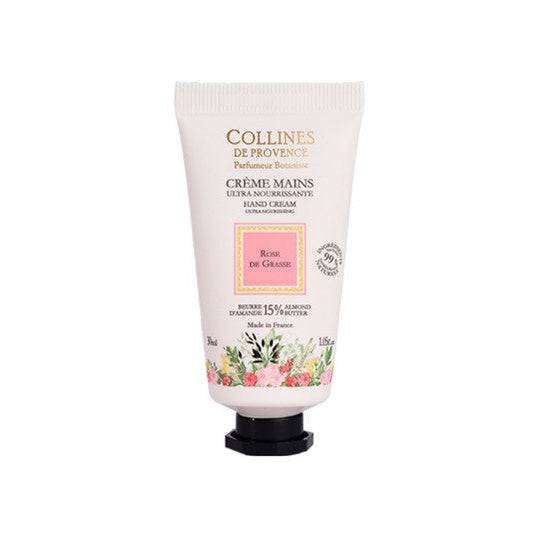 Wholesale Colline di Provenza Crema Mani Ultra Nutriente Rosa di Grasse 30ml | Carsha