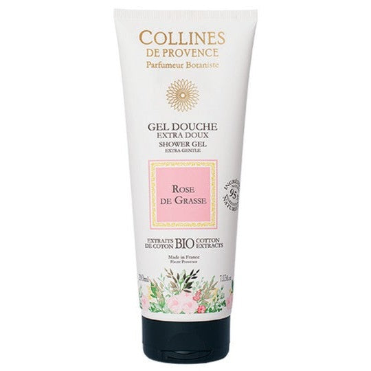 Wholesale Colline di Provenza Gel Doccia Extra Dolce Rosa di Grasse BIO 200ML | Carsha