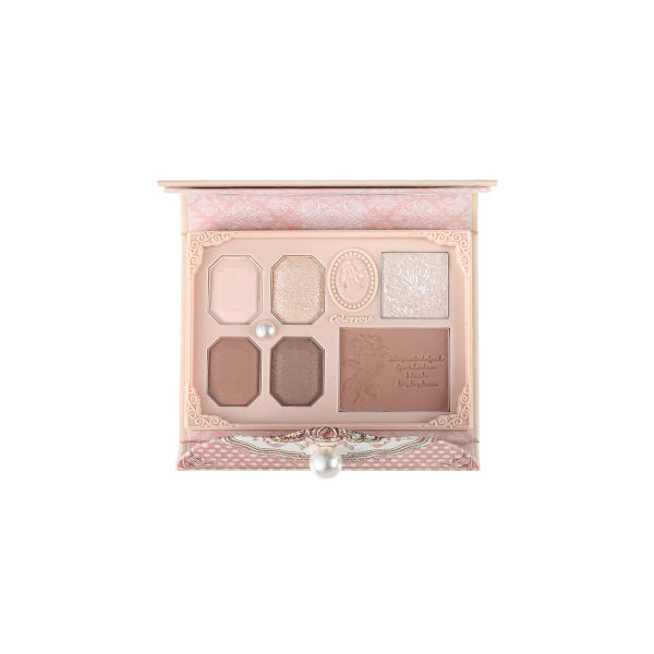 Wholesale COLORROSE - Pearl Embossed Western Antique Makeup Palette - 11g - CR721 Apricot Tea | Carsha