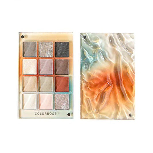 Wholesale COLORROSE - Water Ripple Series Eyeshadow Palette - 9.5g - #792 Sunset Orange Sea | Carsha