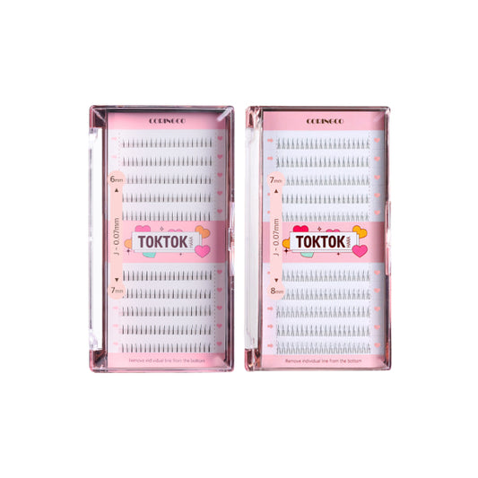 Wholesale CORINGCO - Toktok-Hara Filter Eyelash Under Lash - 200pcs - 7-8mm | Carsha