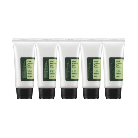 Wholesale COSRX - Aloe Soothing Sun Cream SPF50+ PA+++ - 50ml 5ea Set | Carsha