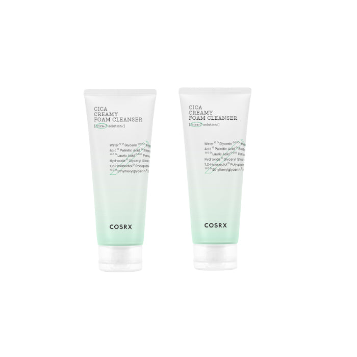 Wholesale COSRX Pure Fit Cica Creamy Foam Cleanser - 150ml 2ea Set | Carsha