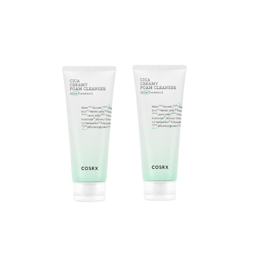 Wholesale COSRX Pure Fit Cica Creamy Foam Cleanser - 150ml 2ea Set | Carsha