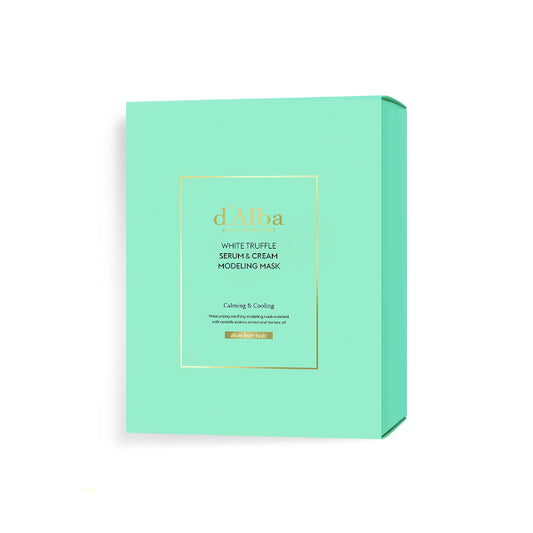 Wholesale d'Alba - White Truffle Serum & Cream Modeling Mask Calming & Cooling - 66g*4EA | Carsha
