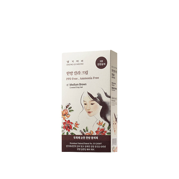 Wholesale Daeng gi Meo Ri - Medicinal Herb Hair Color - 120g - Medium Brown | Carsha